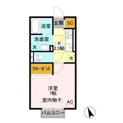 プルミエール下小塙の物件間取画像